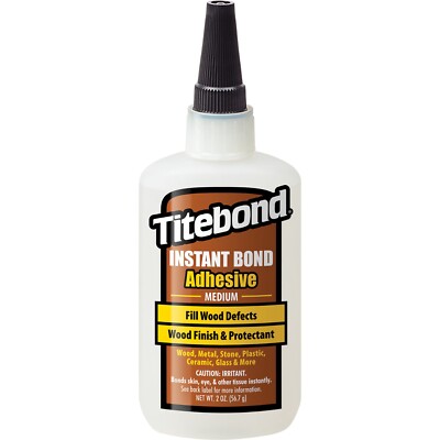 Titebond Instant Bond Sekundenkleber für Holz MEDIUM 2oz 56.8g
