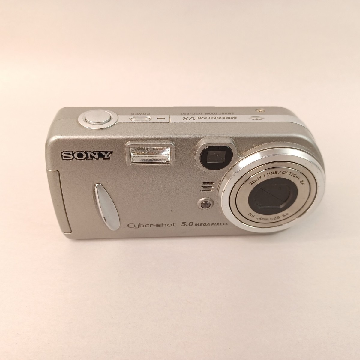 デジタルカメラ SONY Cybershot P92 Sony Cyber-shot DSC-P92 5 MP Digital Camera Silver Vintage