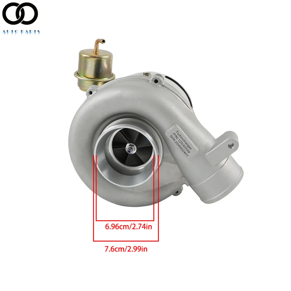 Turbocompresor GM8 para GMC C2500 C3500 K2500 K3500 6,5 L 1996-2002 1704230019 Foto 3 de 4