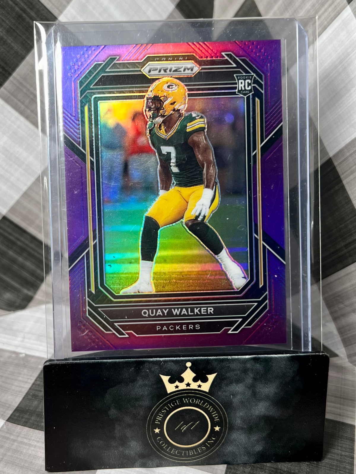 Quay Walker 2022 Prizm Purple Prizm Rookie /125 #373