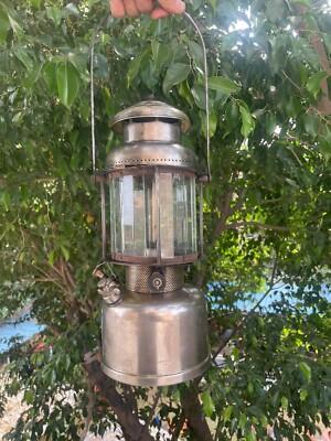 #ad Old Vintage Rare Hasag No.51A Kerosene Pressure Lantern Lamp Made In Germany $499.00