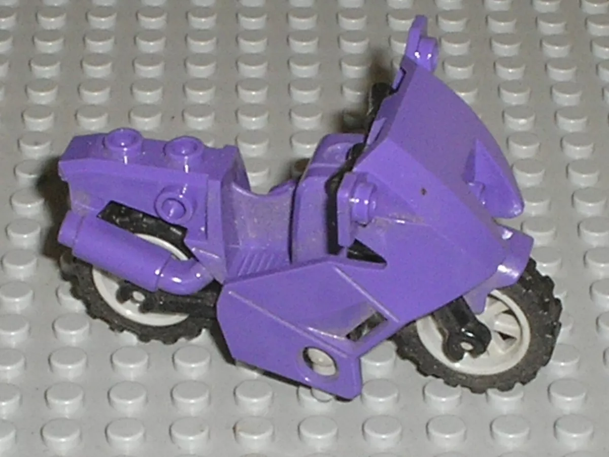Lego outlet purple motorcycle