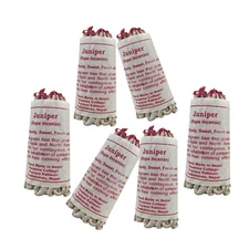 Tibetan Juniper Rope Incense Set Of 6 Pack, Natural Fragrance Handmade In Nepal