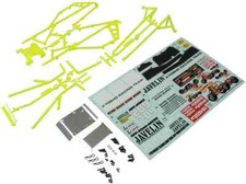 Kyosho Javelin BODY FRAME W/ Decals YELLOW OTB247Y