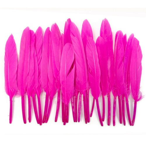 Duck Feathers - 24 Per Pack - 10cm / 4" - 12 Colours - Picture 3 of 13