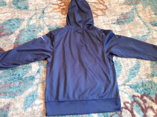 Nike Dry-Fit Youth Unisex Boy Girl Hooded Zip Jacket Black Neon Yellow M EUC - Picture 5 of 7