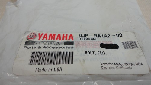 SELECT 2015-2025 YAMAHA SNOWMOBILE MODELS FLANGE HEAD BOLT PART# 8JP-RA1A2-00-00 - Picture 2 of 3