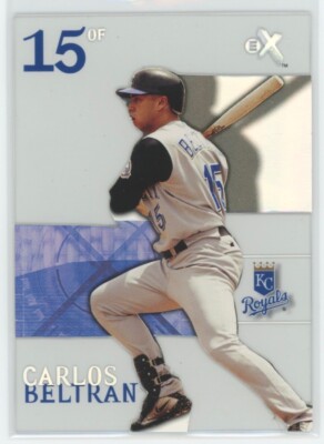 Carlos Beltran - 2003 Fleer E-X #35 - Houston Astros, Kansas City Royals