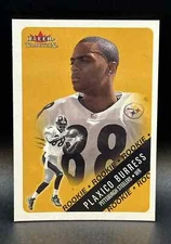 2000 Fleer Tradition - Glossy #327 Plaxico Burress (RC) Rookie Card- Steelers