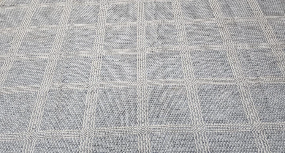 Ковры Серены и Лили | синие ковры Kittery | распродажа ковров плоского плетения для помещений и улицы - Изображение 4 из 4