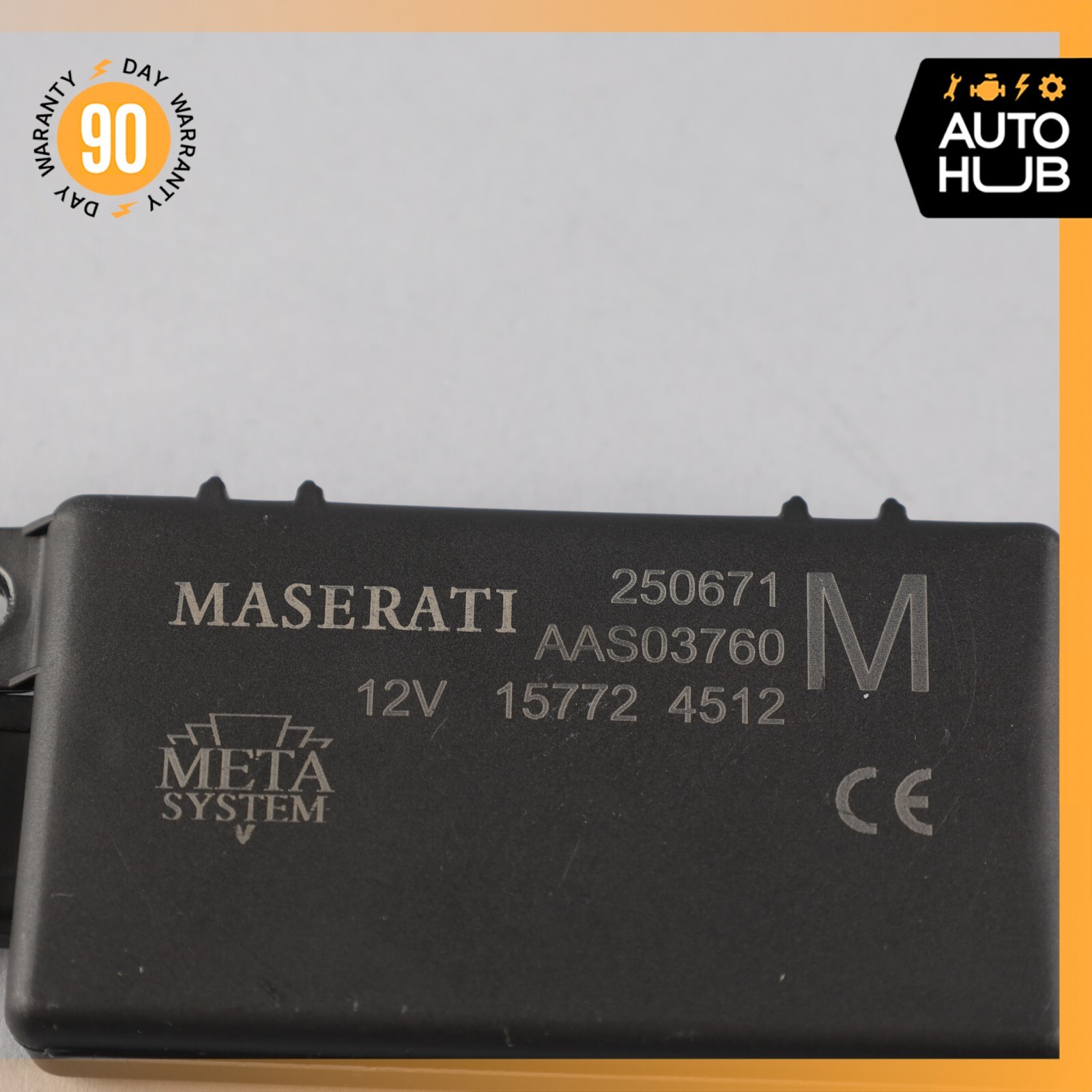 10-19 Maserati GranTurismo S M145 Volumetric Sensor Antenna Receiver Unit OEM