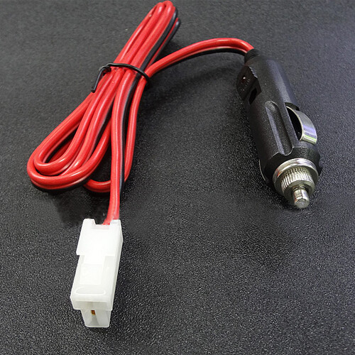 12V DC Power Cable Cord Cigarette Lighter Plug for ICOM IC-208H IC-880H IC-2340H - Picture 1 of 3