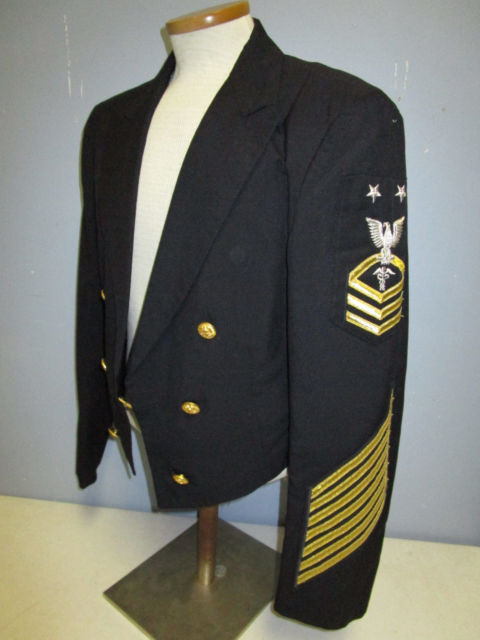 U.S. NAVY E-8 SENIOR CHIEF PETTY OFFICER SOFT EPAULETS