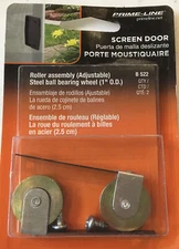 [2 Pack] Prime Line B522 Sliding Screen Door Roller Assembly Bearing Wheel 1” OD