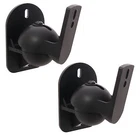 2 Surround sound speaker brackets Wall mount for Bose - Set of 2 black brackets