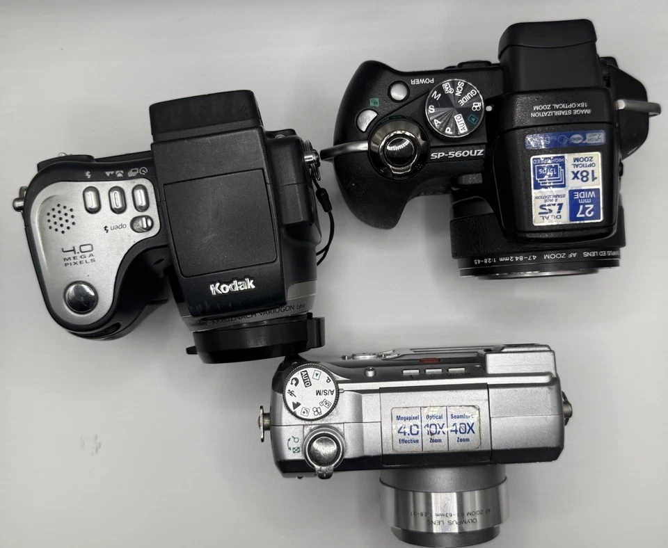 Kodak EasyShare DX6490 Olympus C-765, SP560UZ Digitalkamera Set 3 Stück - Bild 2 von 3