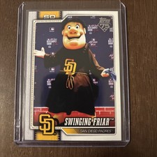 2026 Topps Series 1 Celebration - Swinging Friar #M-29 Padres Mascot 🔥