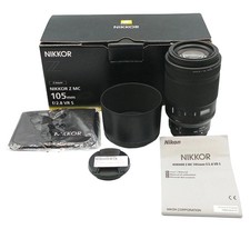 Used Nikon Z 105mm F2.8 MC VR S Lens