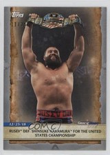 2020 Topps WWE Road to Wrestlemania Silver 11/25 Rusev #77 nd3