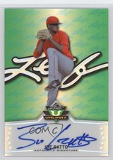 2014 Leaf Valiant Green Prismatic Joe Gatto #BA-JG2 Auto 0af