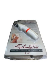 Vintage Epilady Trio 3 Speed Cord/Cordless Rechargeable Hair Removal New Sealed