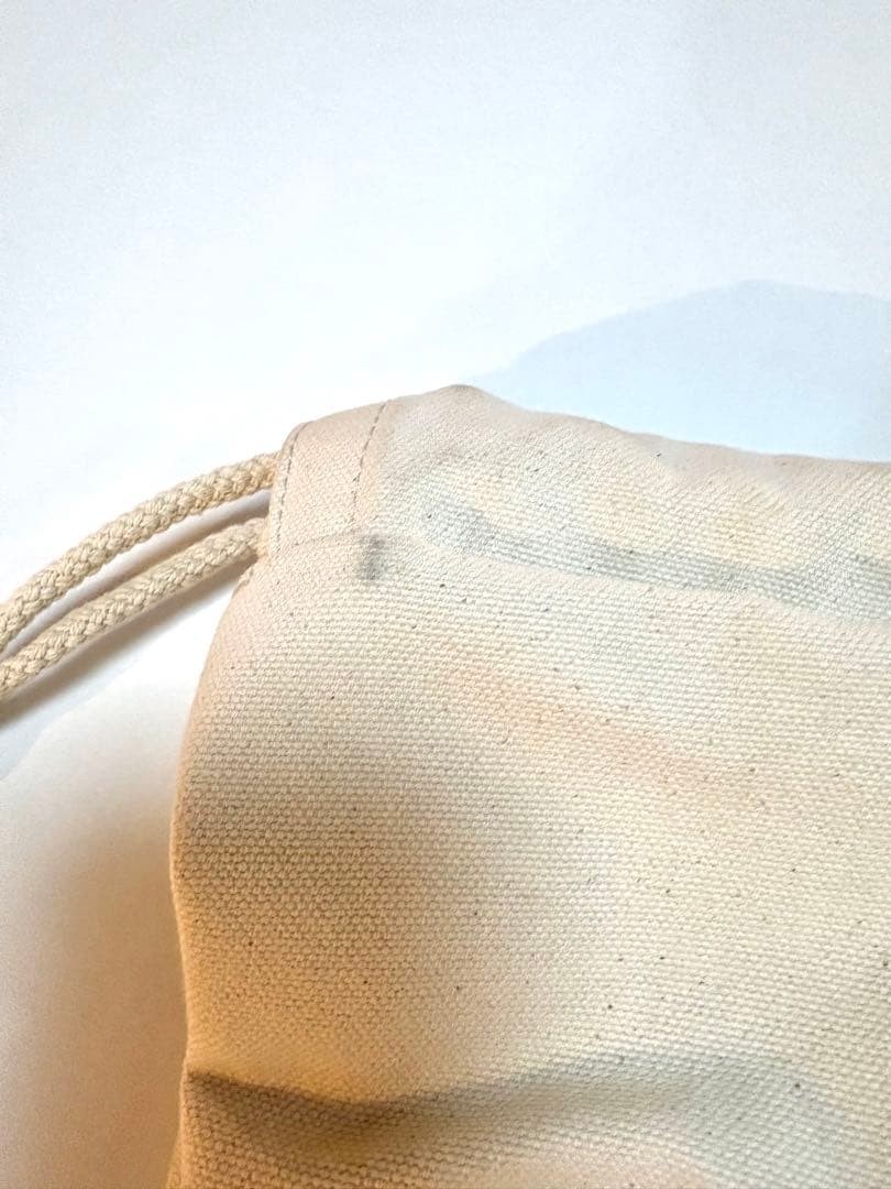 GUCCI Chateau Marmont Drawstring Tote Bag Canvas Leather Unisex Excellent thumbnail 5