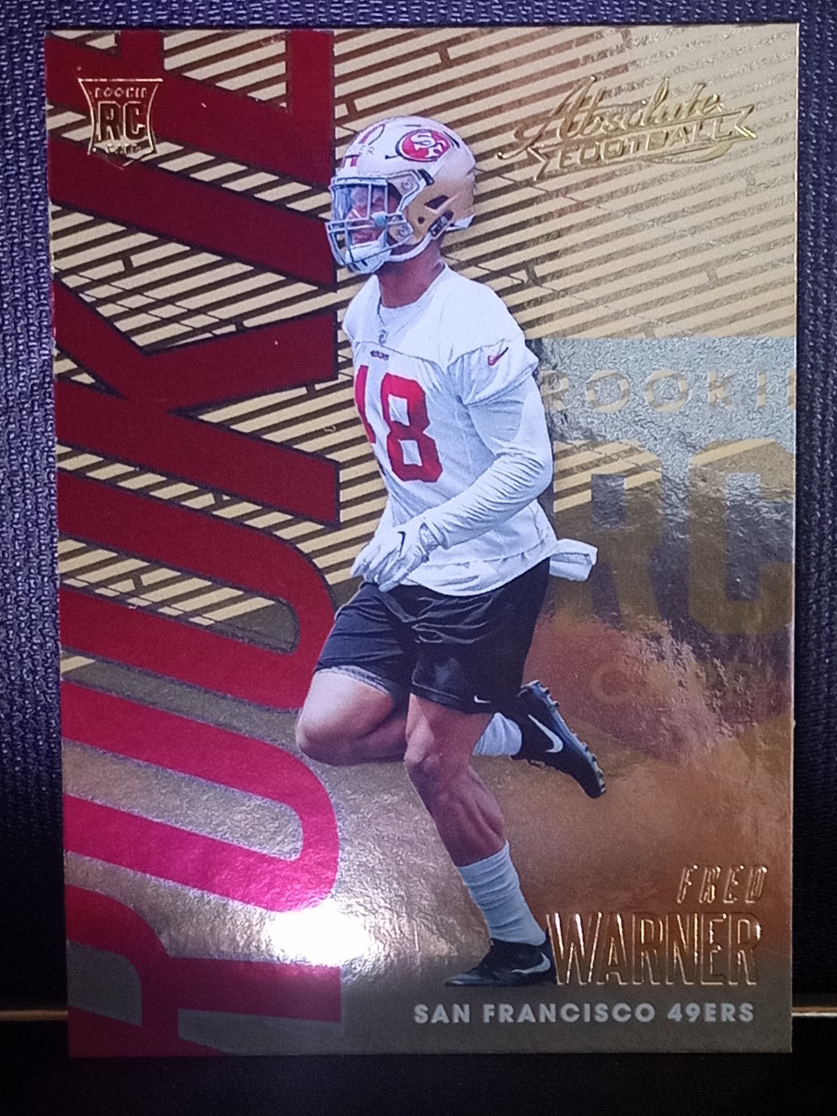2018 Panini Absolute - Rookie Fred Warner #119 (RC)
