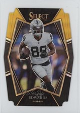 2021 Panini Select Premier Level Black & Gold Prizm Die-Cut Bryan Edwards 1p2e