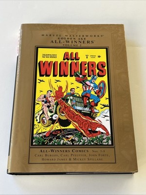 Marvel Masterworks: Golden Age All-Winners Comics #2 (Marvel Comics December...