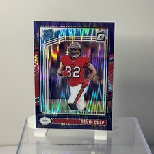 2024 Panini Donruss Optic - Rated Rookie Devin Culp #226 Purple Shock Prizm (RC)