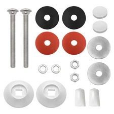 Diving Board Mounting Kit White for Two-Hole Residential Boards DB-TB-M