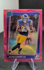 2021 Panini Donruss - Rated Rookie Jacob Harris #P-290 Optic Holo Pink...