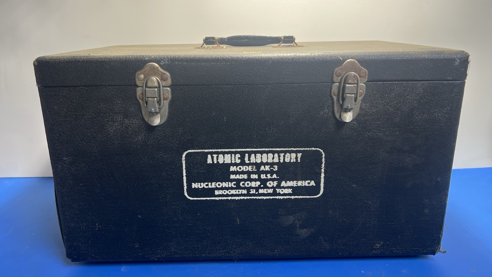 Vintage NCA RCR-1 Scaler Ratemeter + Probe + AK-3 Case & Manuals – WORKING