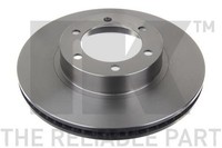 2X NK Bremsscheibe 204598 FüR Prado Toyota Cruiser Land KZJ120 KDJ120_ KDJ120