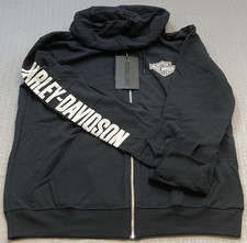 NEW GENUINE HARLEY DAVIDSON 96301-22VM MEN'S XL HOODIE Wounded Warrior ZIP UP