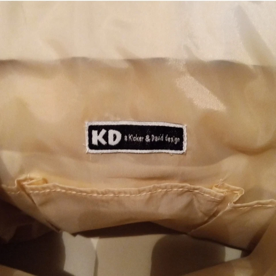 KALENCOM KD KICKER AND DAVID DESIGN DIAPER BAG SILVER SPOON COLLECTION  - Image 4 of 4