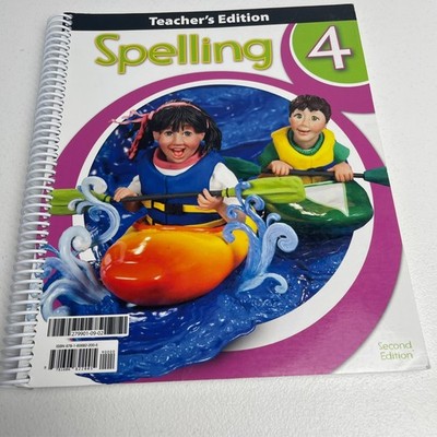 Spelling 4 - BJU Press - Teacher's Edition