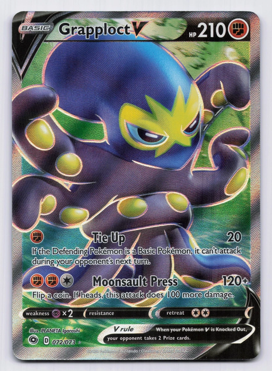 grapploct pokemon card price TCG: V 072/073 Colorless Retreat Cost Grapploct V - 075/070 (075/070)