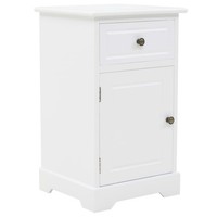 Kiefernholz Nachttisch Mdf Nachtschrank Nachtkommode Nachtkonsole Tisch Vidaxl