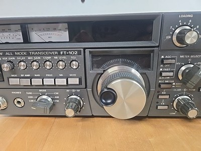 New Rare Vintage YAESU FT-102 HF All Mode Transceiver Tube Final