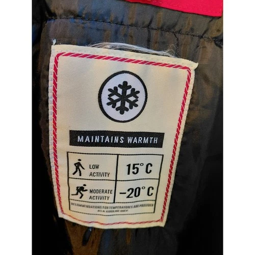 Canada Weathergear Mens Gray Heavy Winter Parka Jacket Faux Fur Hood XL image 8