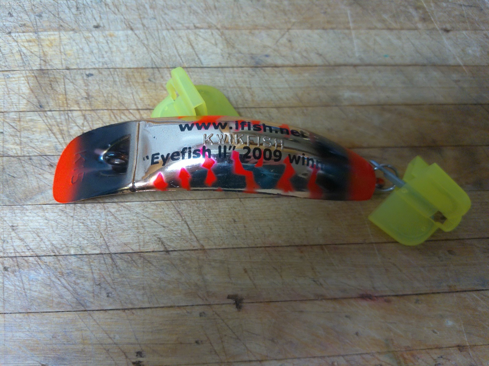 Luhr Jensen Kwikfish K15 ifish "Eyefish II" 2009 winner Lure - Image 3