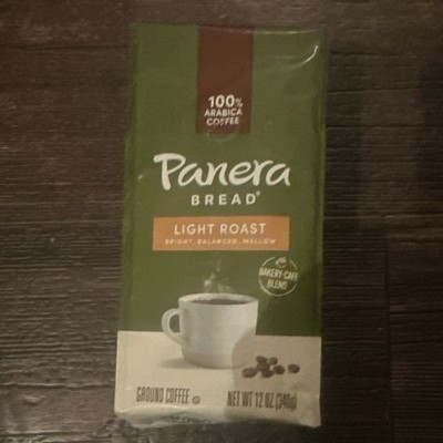 Panera Bread Light Roast 100% Arabica Ground Coffee, 12 oz (Pack of 6)