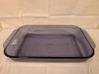 Pyrex Amethyst Purple Casserole Baking Dish #233 3 QT 13x9x2 Vintage 1990s USA