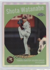 2024 Topps Chrome NPB Nippon Professional Baseball Refractor Shota Watanabe 0sk9