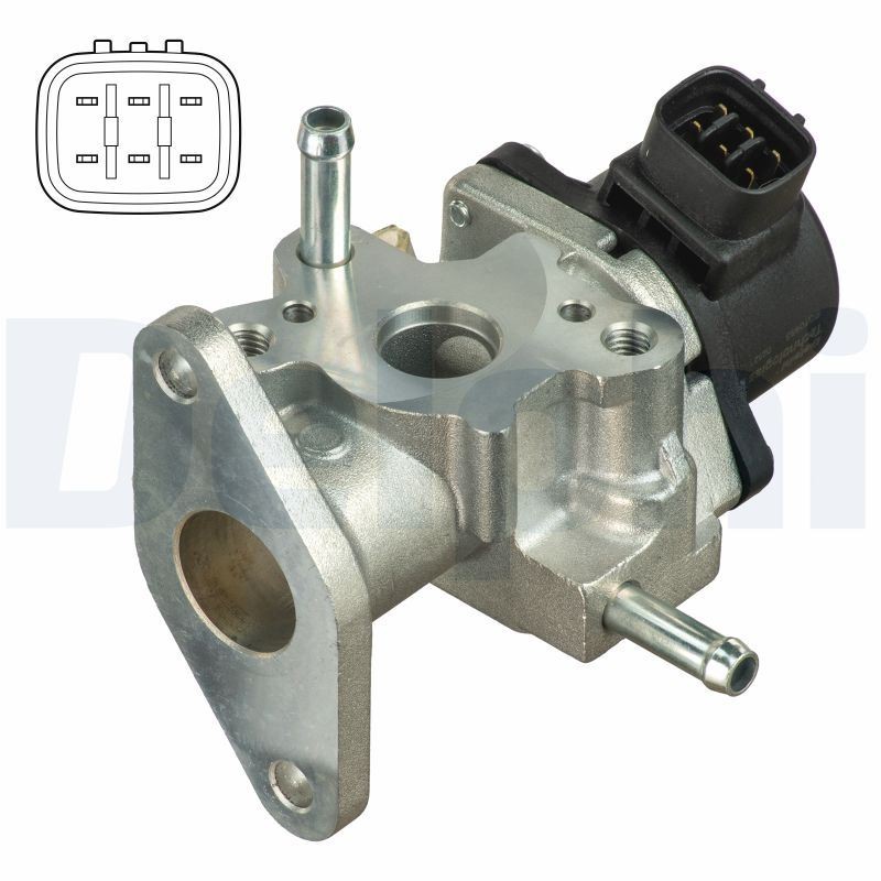 Delphi EG10483-12B1 AGR-Ventil AGR Ventil Abgasrückführventil für Toyota - Bild 2