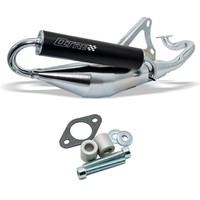 Sport Auspuff Tecnigas Q - Tre Chrom Aprilia SR50 Netscaper Racing Stealth WWW