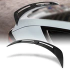 For 2020-2024 Tesla Model Y  Real Carbon Fiber Rear Trunk Spoiler Wing Turbo