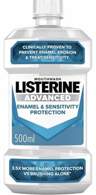 Listerine Advanced Enamel & Sensitivity Protection Mundspülung 500ml - Fresh Mint