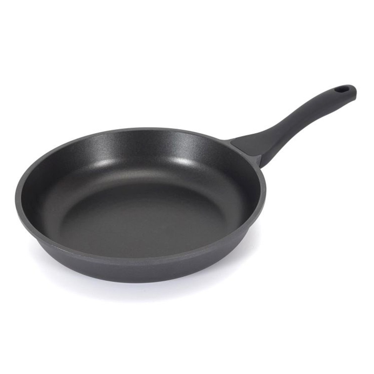 Poêle en aluminium aspect fonte noire 28cm avec revêtement renforcé haute résistance